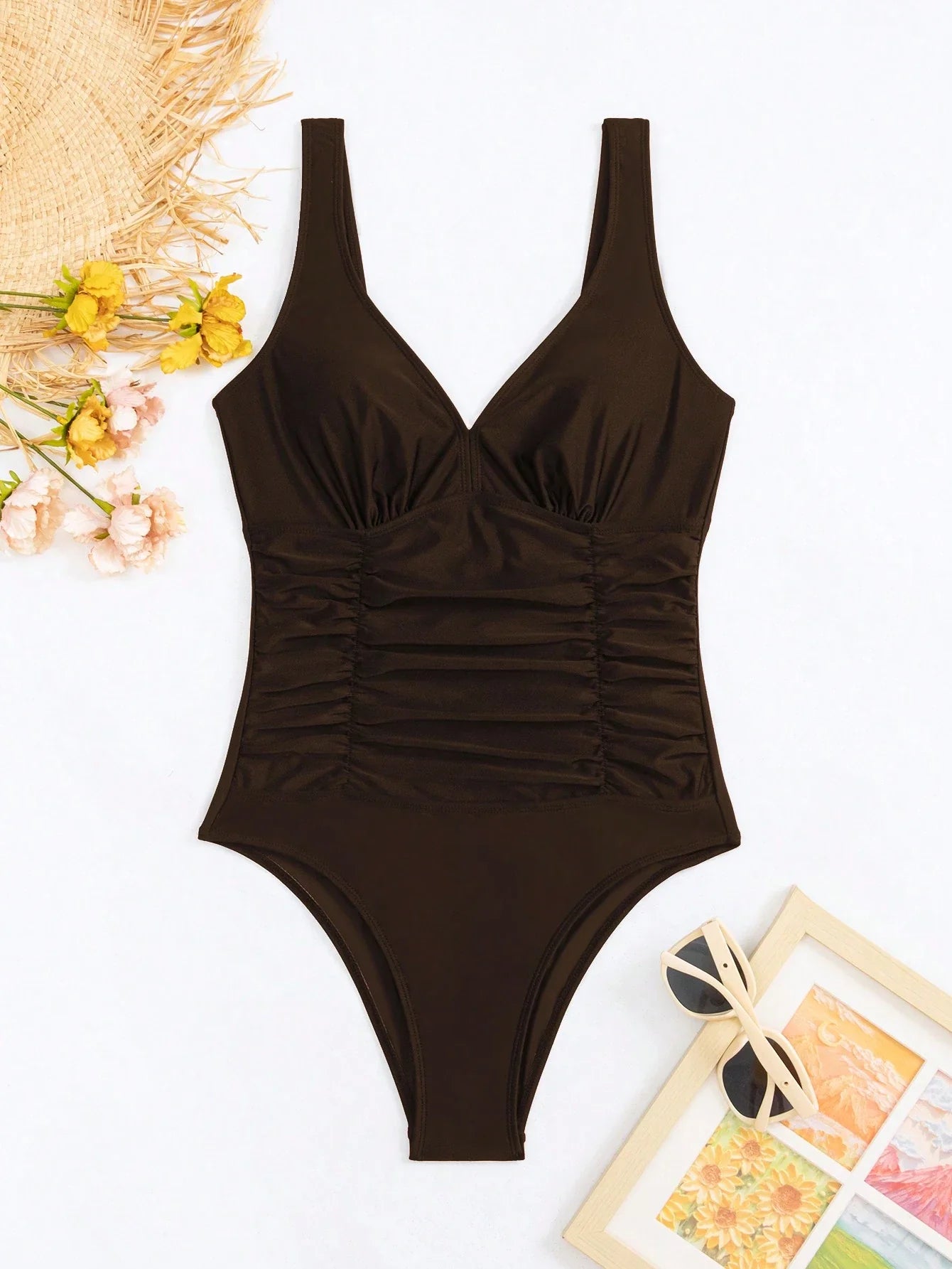 Swim Basics Maiô Sólido De Uma Peça