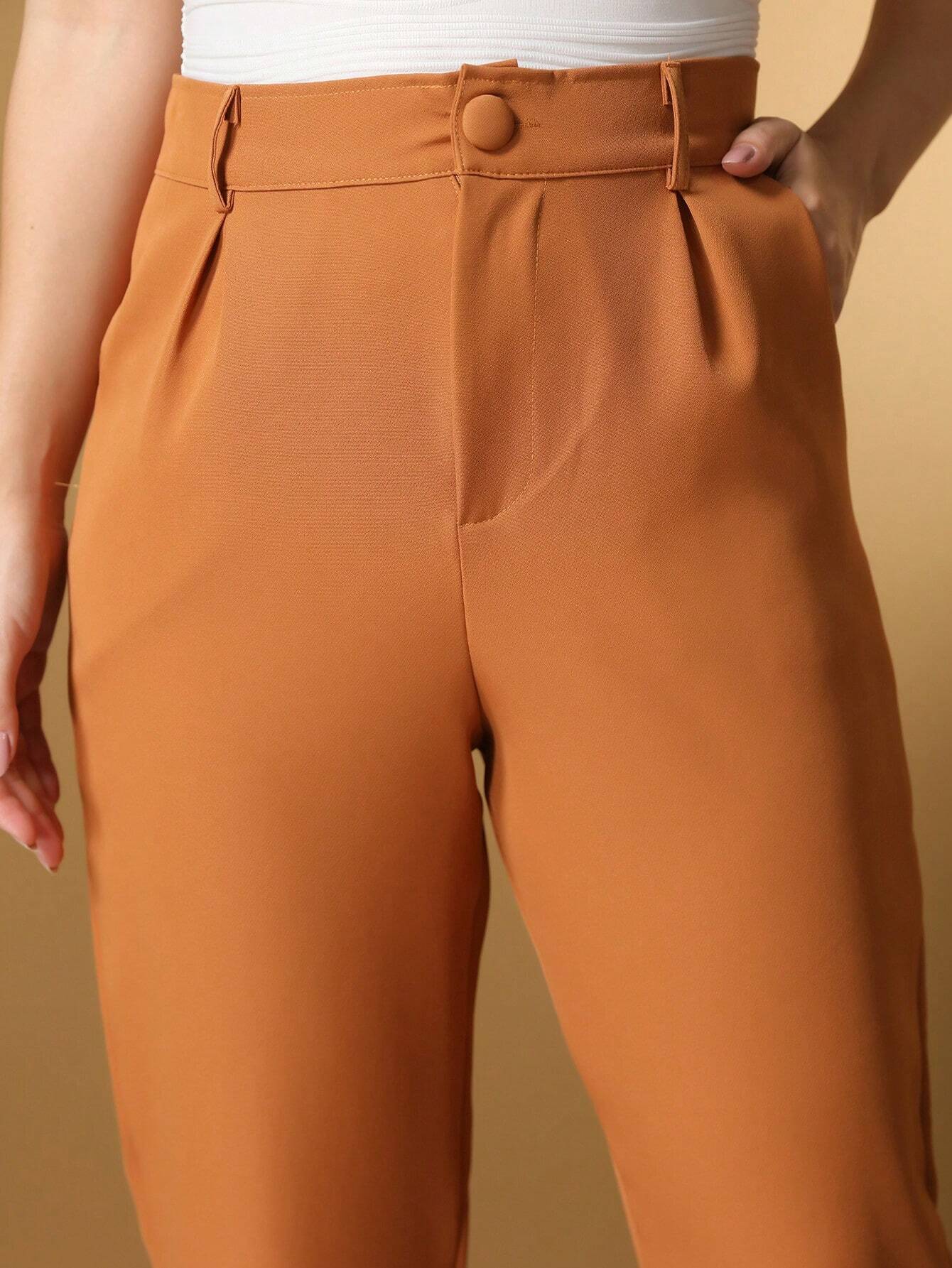 Calça Alfaiataria Com Prega Skinny Larissa
