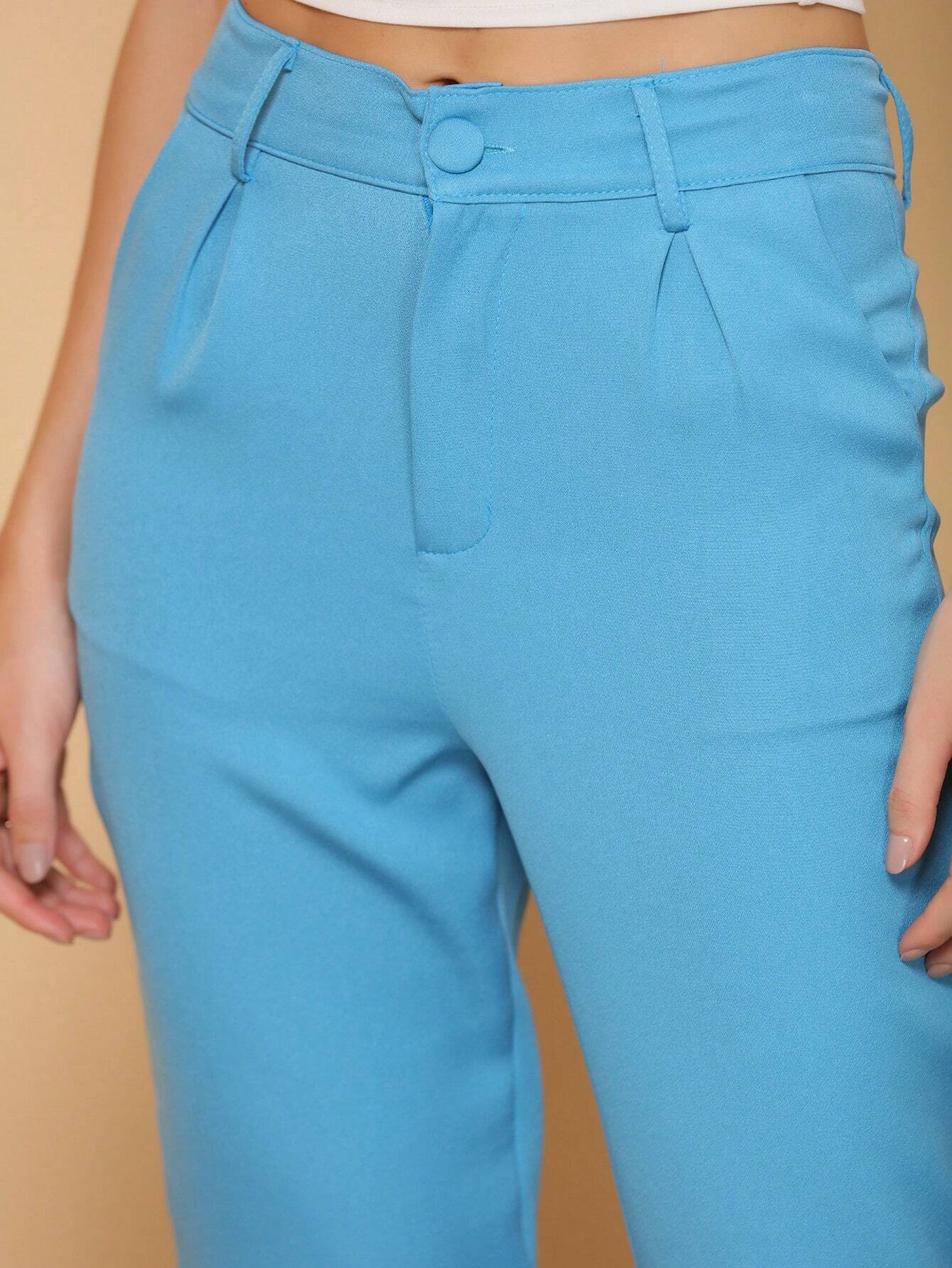 Calça Alfaiataria Com Prega Skinny Larissa