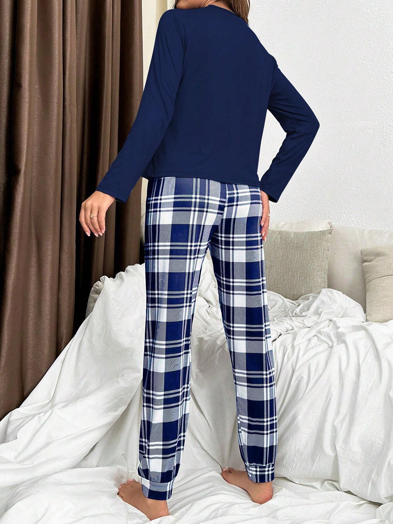 Pijama Longo Xadrez Mackenzie
