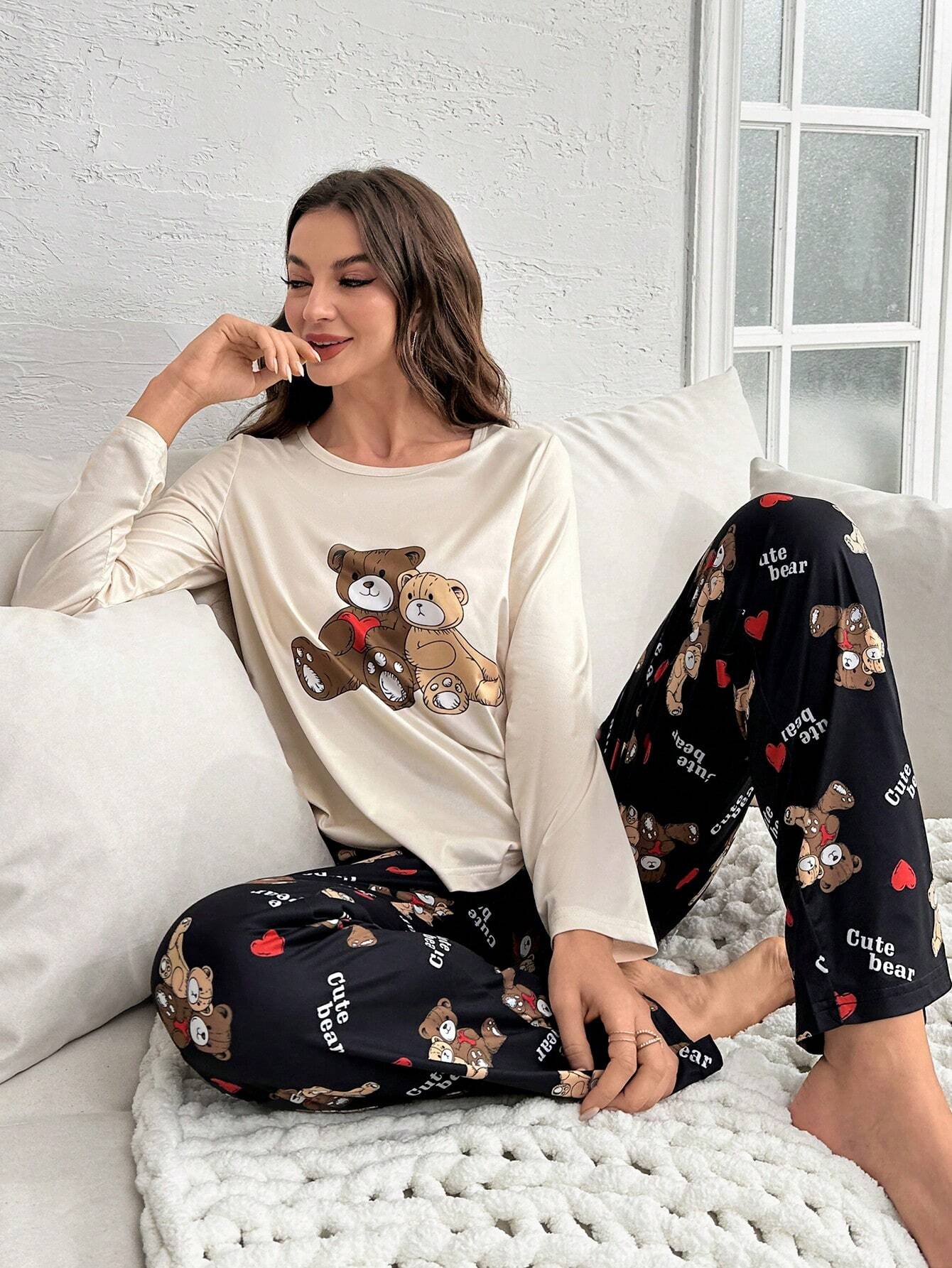 Pijama Longo Urso Estelle