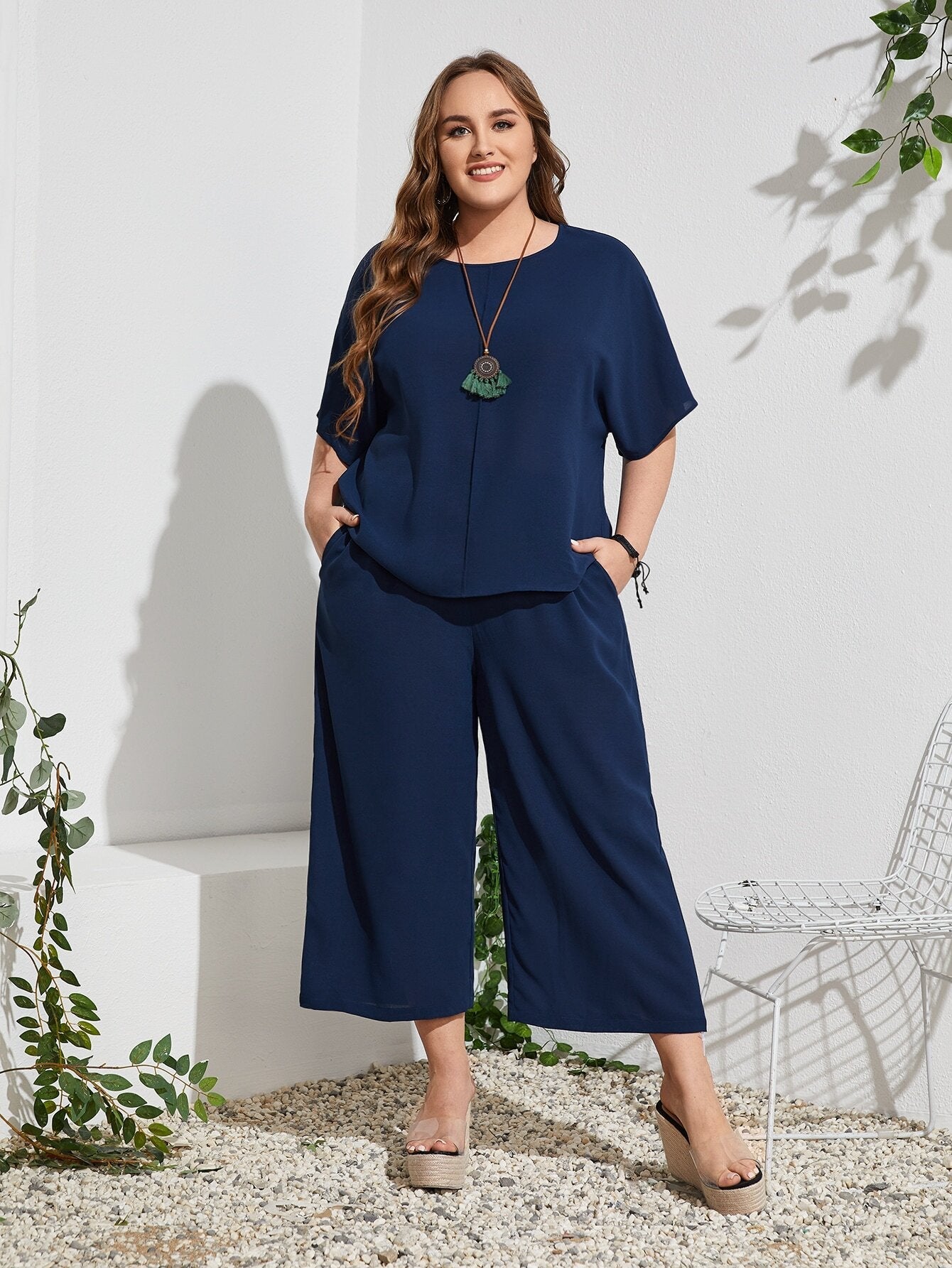 Conjunto 2 Peças Plus Size Betty