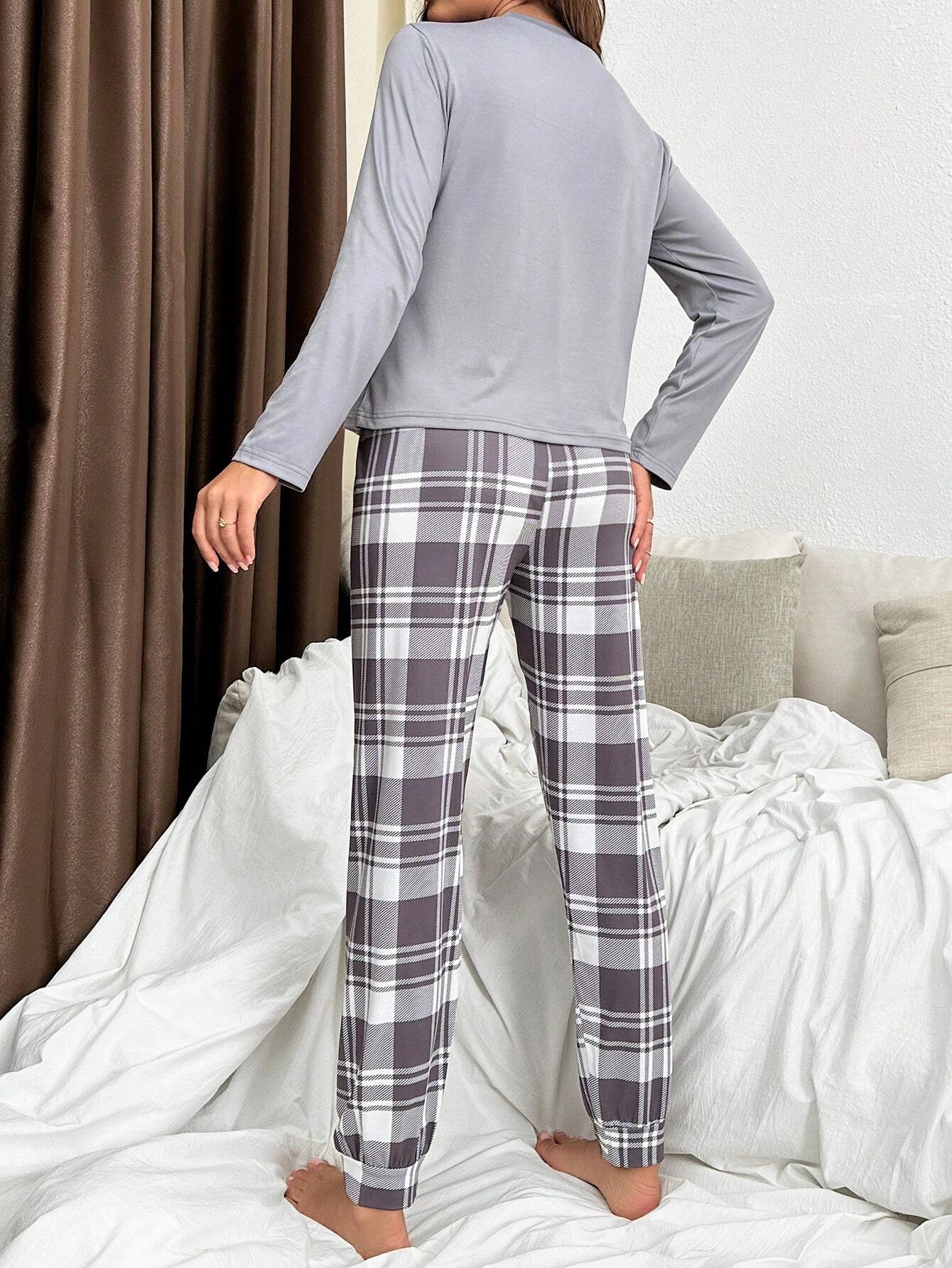 Pijama Longo Xadrez Mackenzie