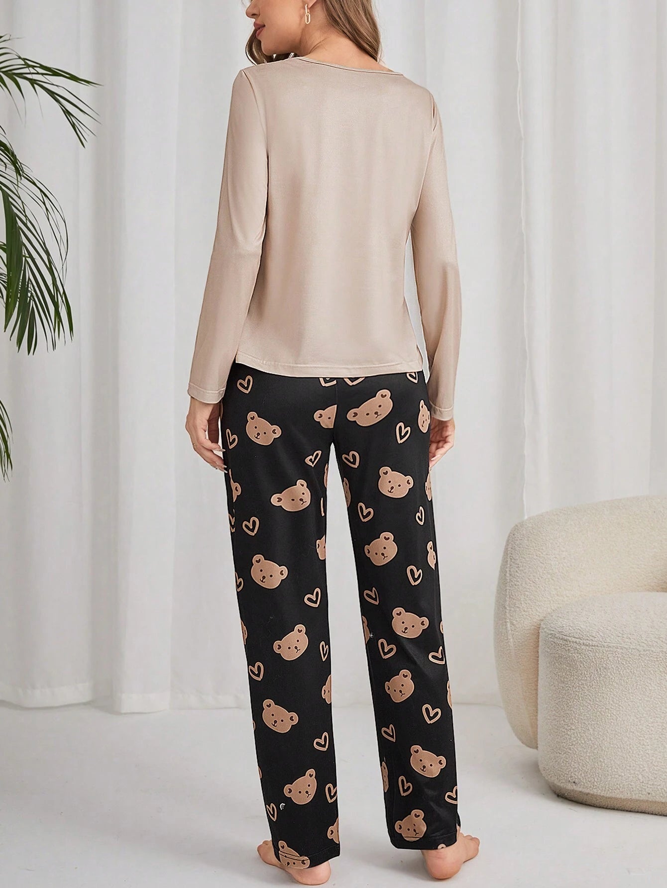 Pijama Longo Urso Leila