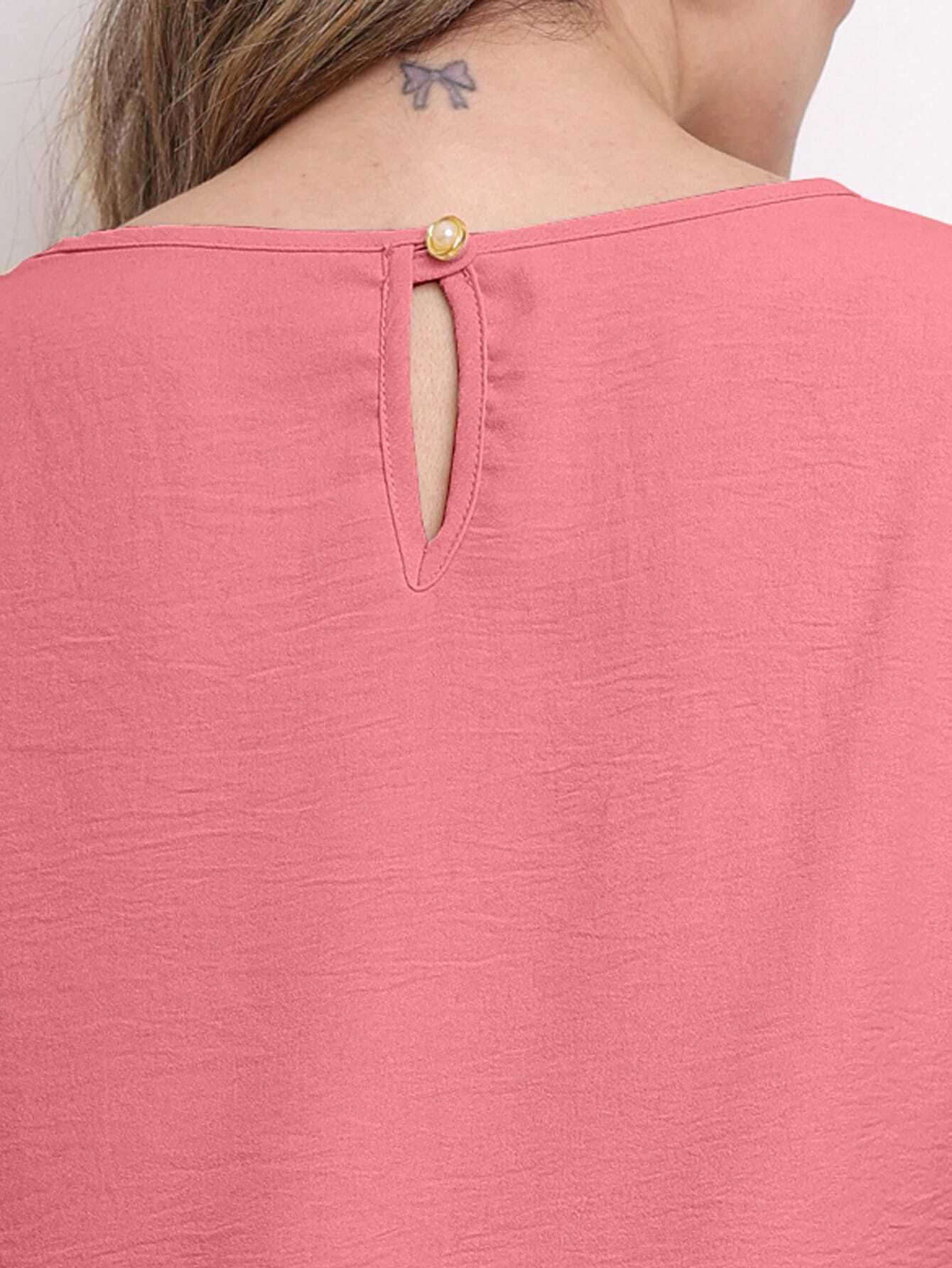 Blusa Alfaiataria Com Manga Regulável Patrícia