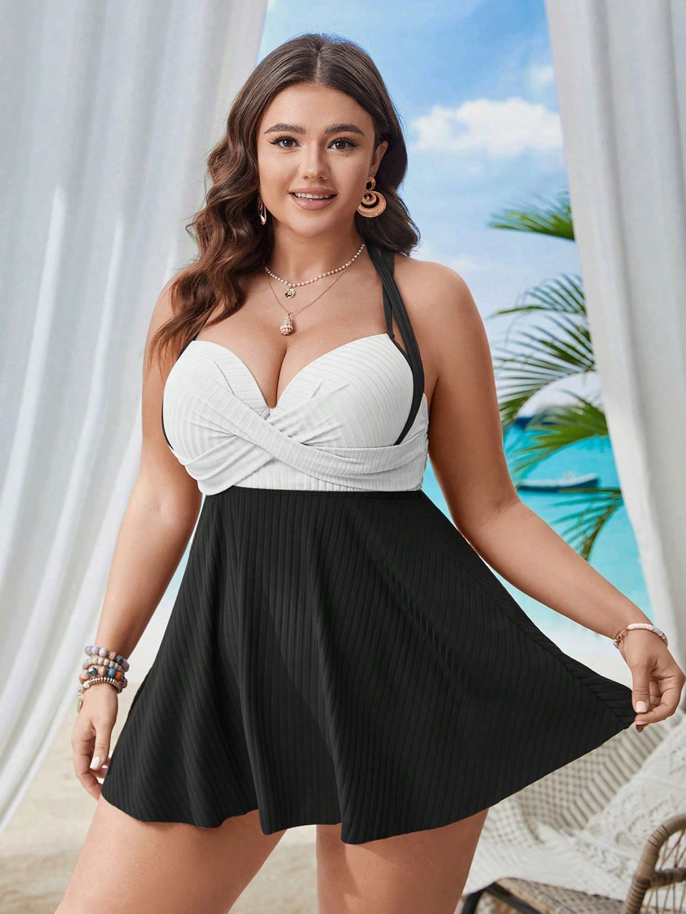 Tankini Plus Size Paula