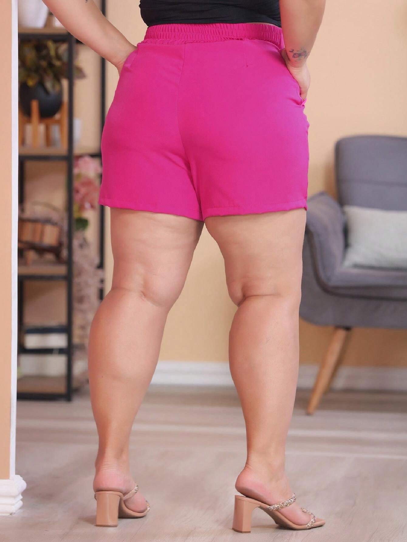 Short Alfaiataria Meia Coxa Plus Size Natali