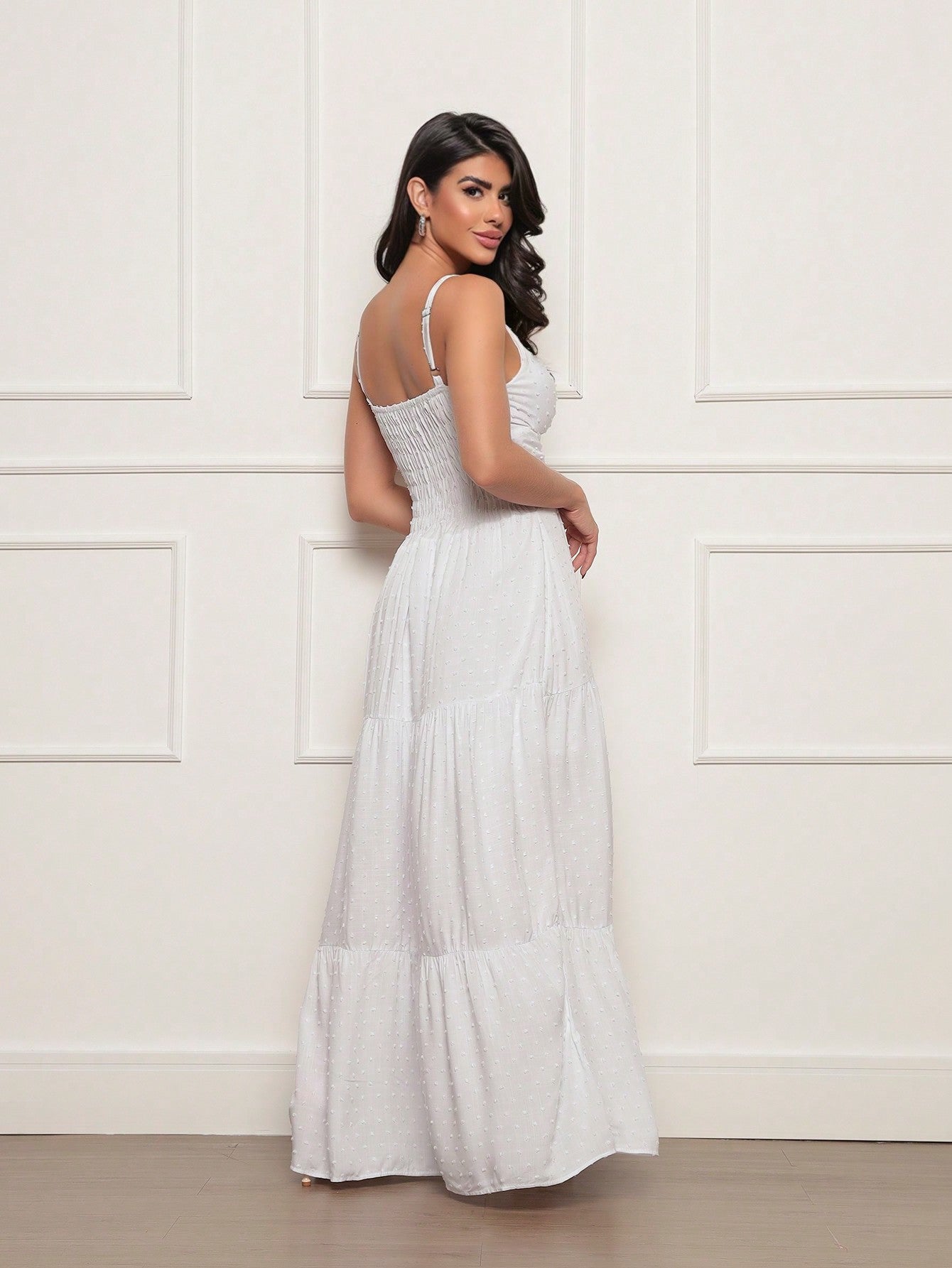 Vestido Longo Pipoca Layla Vestidos Maxi Femininos