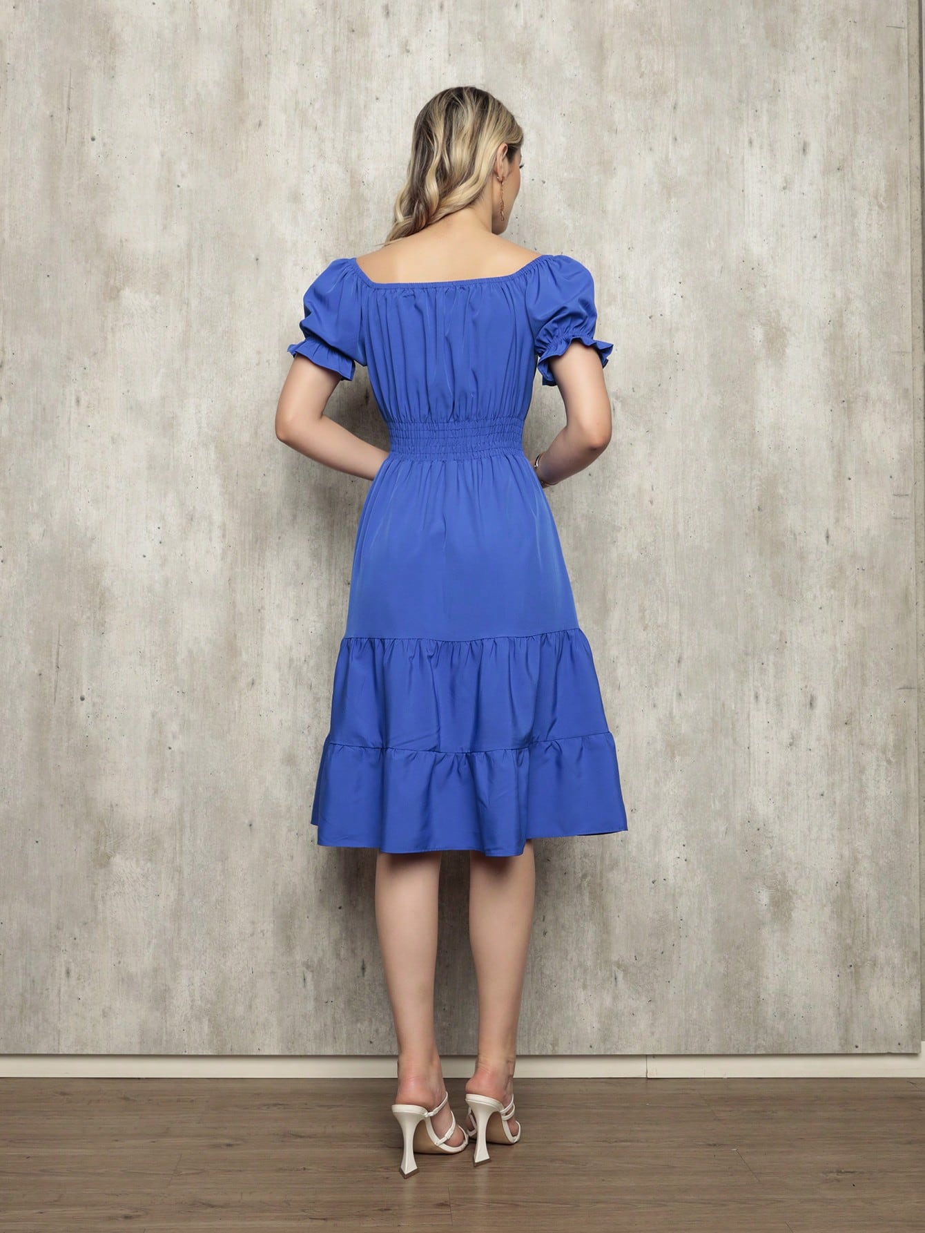 Vestido Midi Curto Larissa Vestidos Midi Femininos