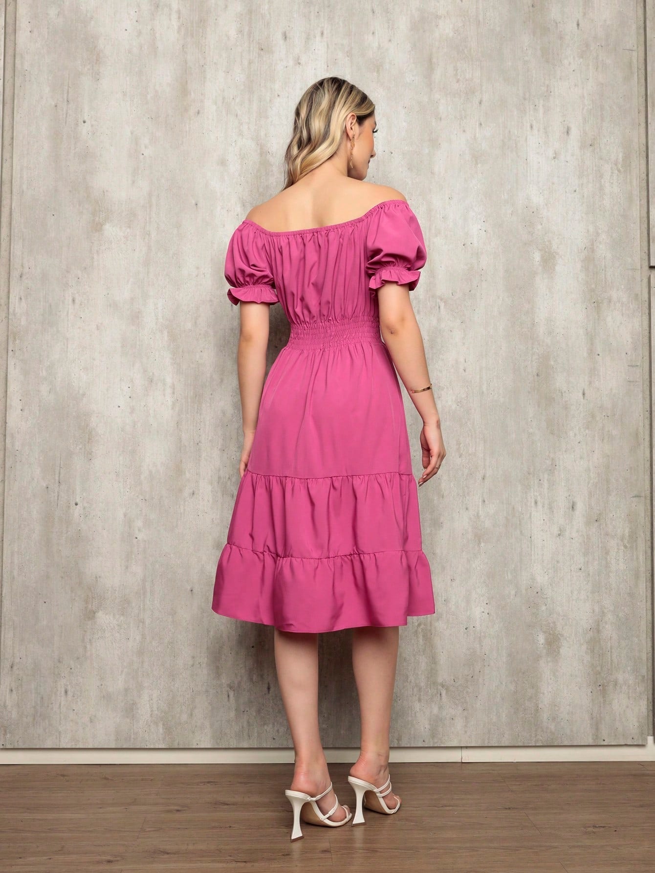 Vestido Midi Curto Larissa Vestidos Midi Femininos