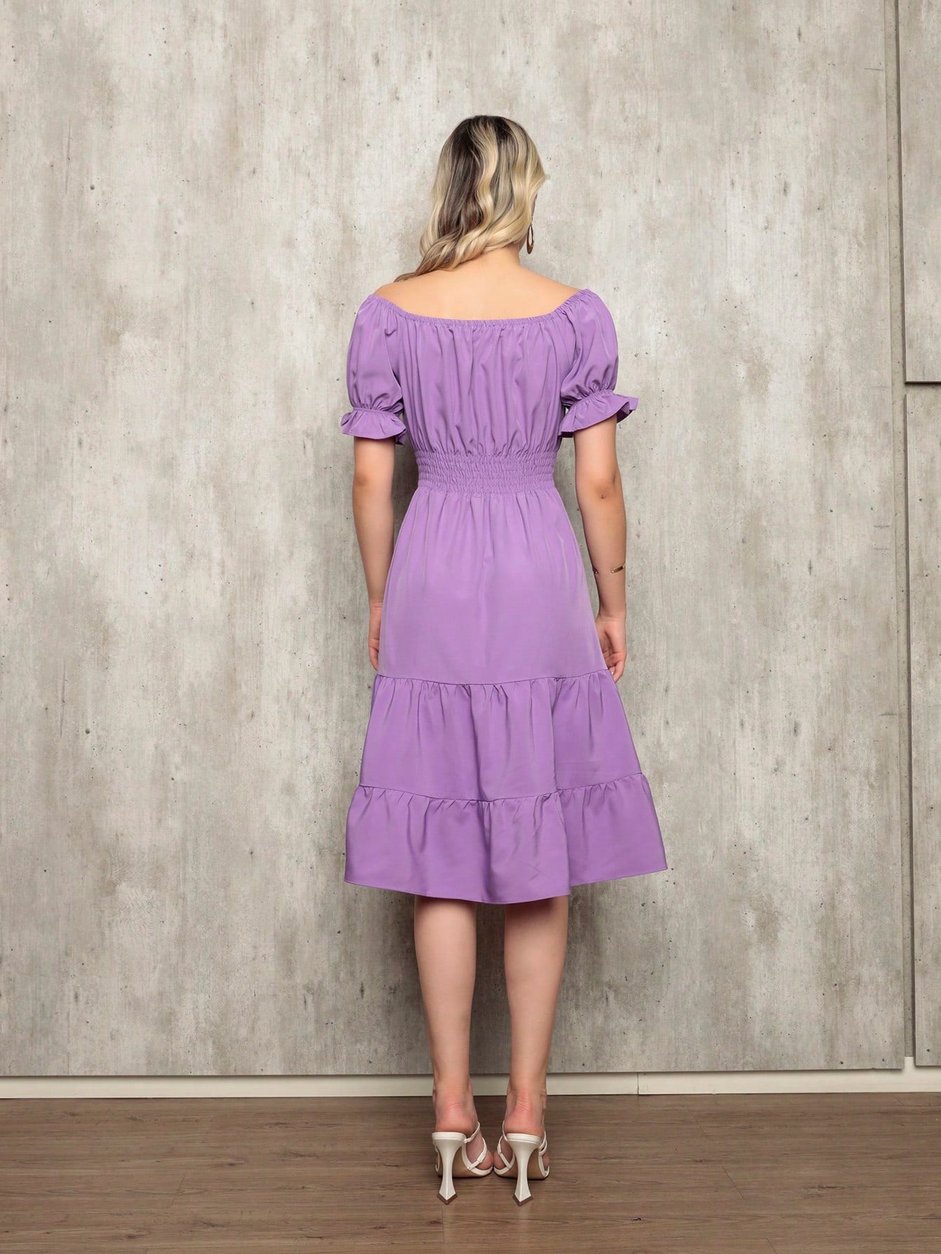 Vestido Midi Curto Larissa Vestidos Midi Femininos