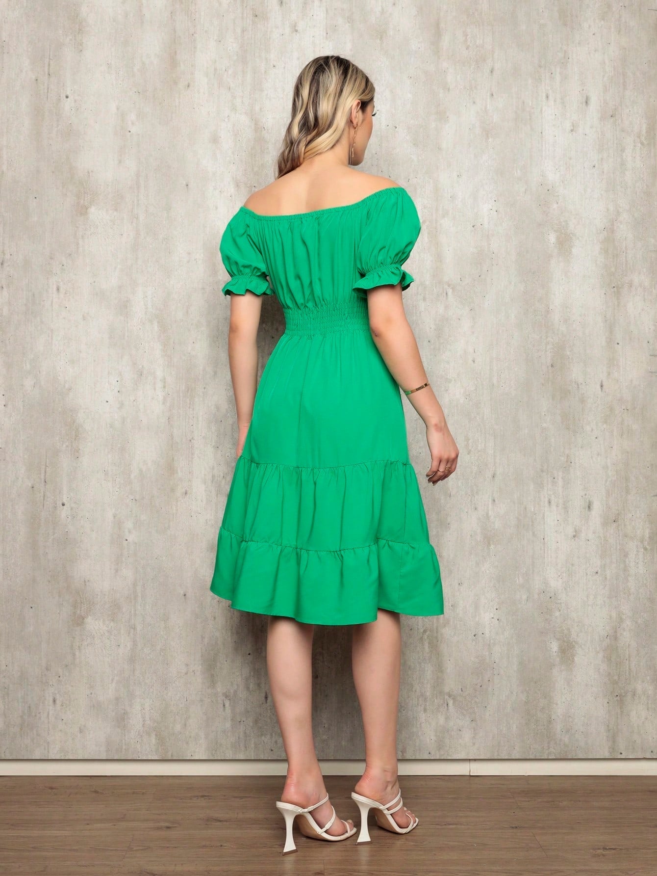 Vestido Midi Curto Larissa Vestidos Midi Femininos