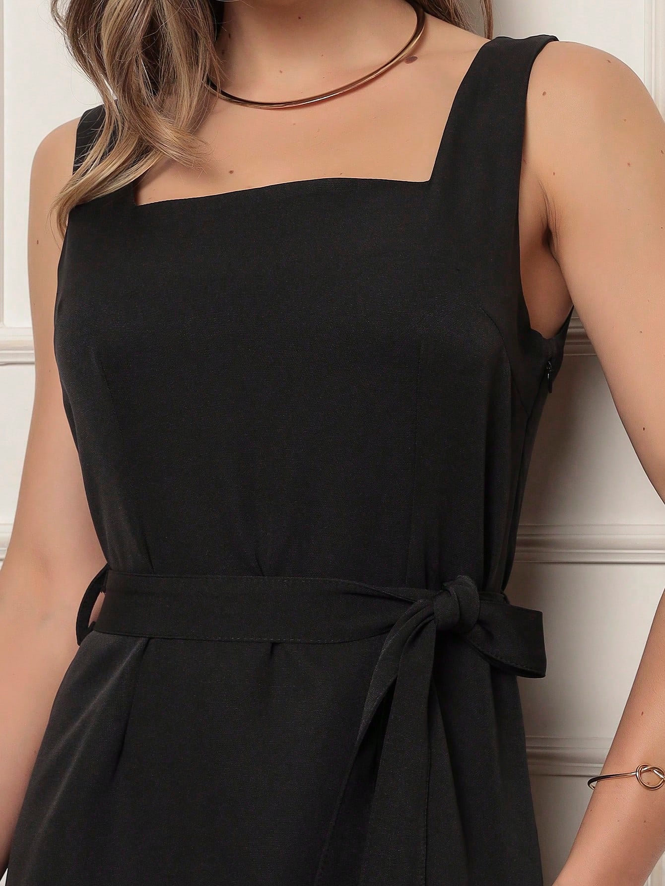 Vestido Alfaiataria Curto Amarrado Laís