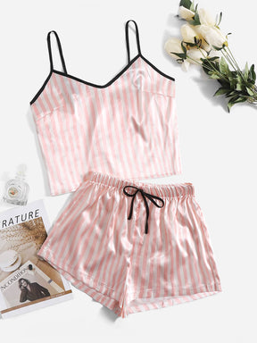 Pijama Curto Listrado Dandara