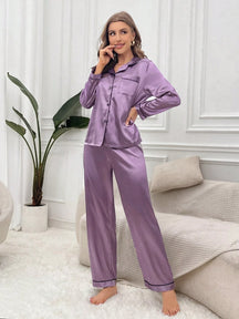 Conjunto de Pijama Feminino Tecido Jacquard Estampa de Animal