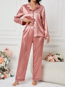 Conjunto de Pijama Feminino Tecido Jacquard Estampa de Animal