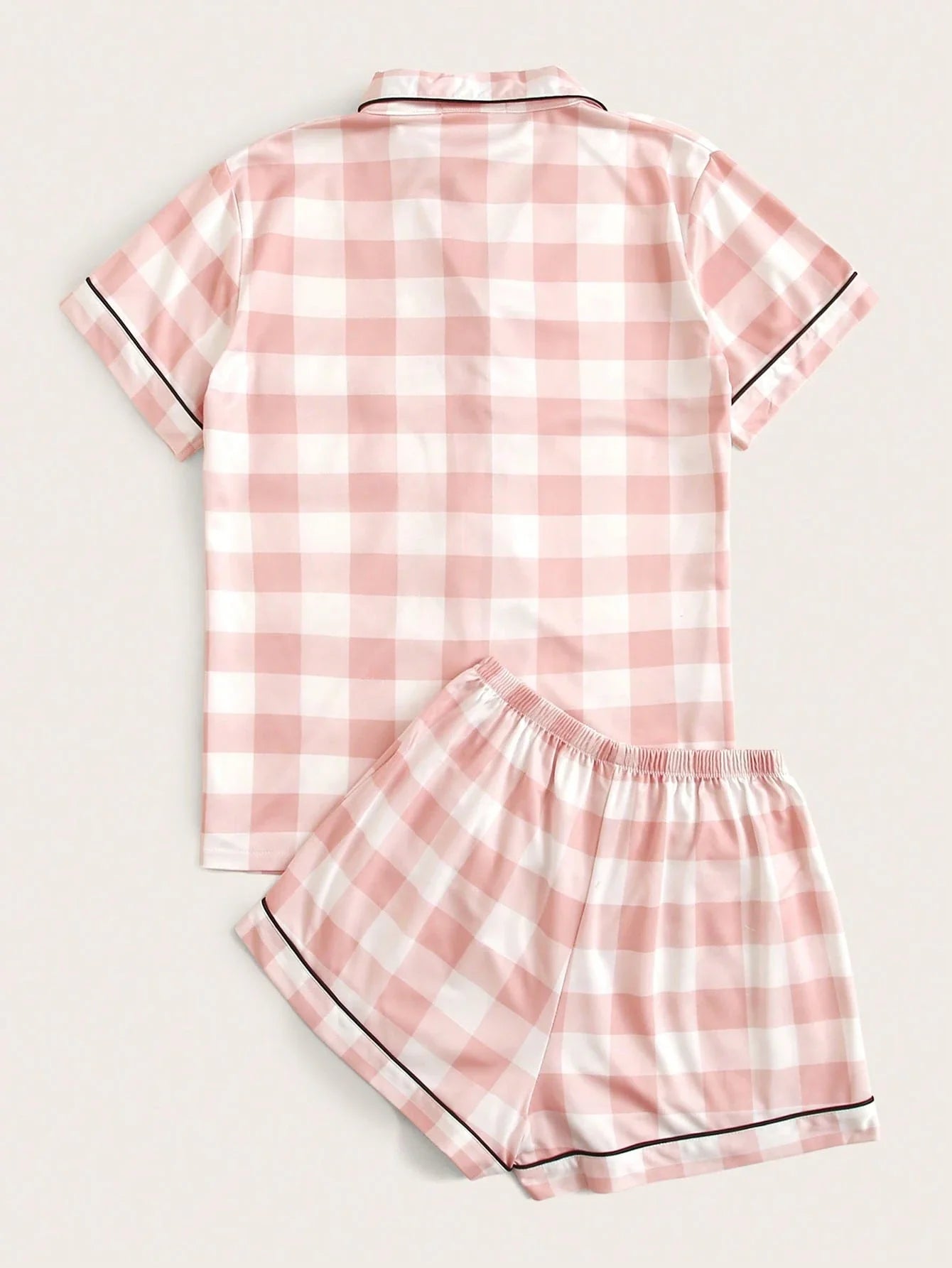 Conjunto de Pijama / Pijama com Ribete Xadrez Buffalo