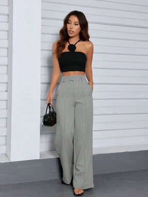 Calça Pantalona Cintura Alta Eliana