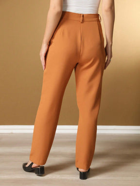 Calça Alfaiataria Com Prega Skinny Larissa
