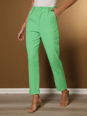 Calça Alfaiataria Com Prega Skinny Larissa