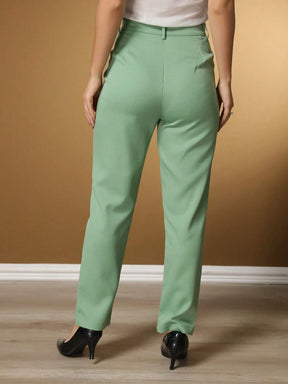 Calça Alfaiataria Com Prega Skinny Larissa