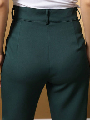 Calça Alfaiataria Com Prega Skinny Larissa