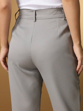Calça Alfaiataria Com Prega Skinny Larissa