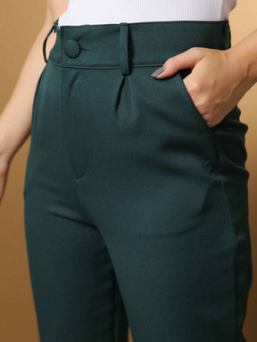 Calça Alfaiataria Com Prega Skinny Larissa