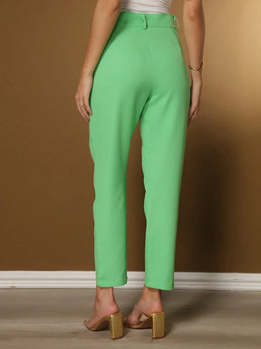 Calça Alfaiataria Com Prega Skinny Larissa