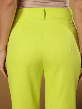 Calça Alfaiataria Com Prega Skinny Larissa