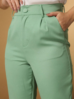 Calça Alfaiataria Com Prega Skinny Larissa
