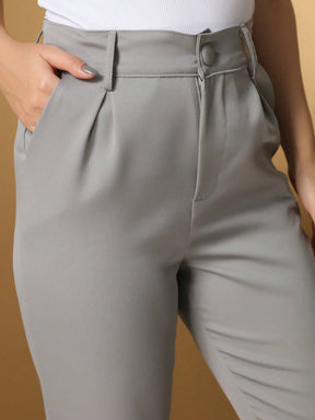 Calça Alfaiataria Com Prega Skinny Larissa