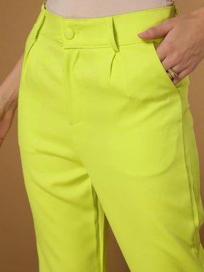 Calça Alfaiataria Com Prega Skinny Larissa