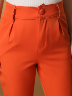 Calça Alfaiataria Com Prega Skinny Larissa