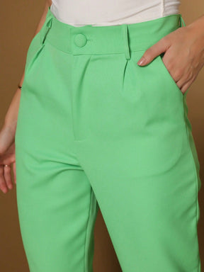 Calça Alfaiataria Com Prega Skinny Larissa