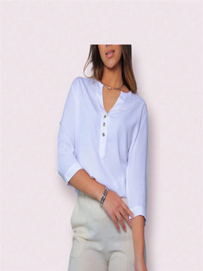 Camisa Social Manga 3/4 Cristine