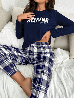 Pijama Longo Xadrez Mackenzie