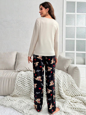 Pijama Longo Urso Estelle