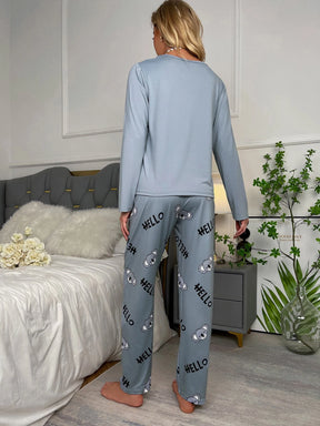 Pijama Longo Coala Katelyn