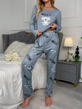 Pijama Longo Coala Katelyn