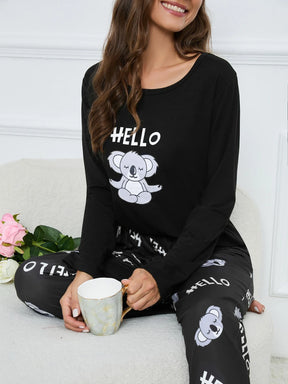 Pijama Longo Coala Katelyn