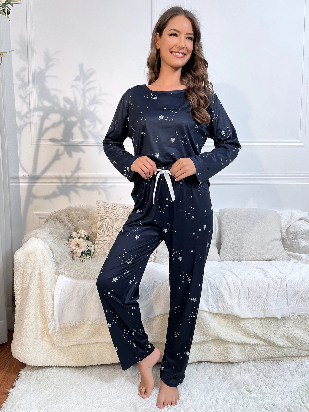 Pijama Longo Galáxia Serena