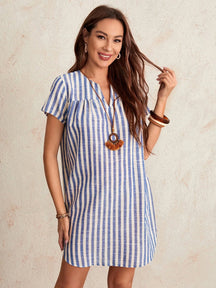 Vestido Listrado Catarina