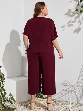 Conjunto 2 Peças Plus Size Betty