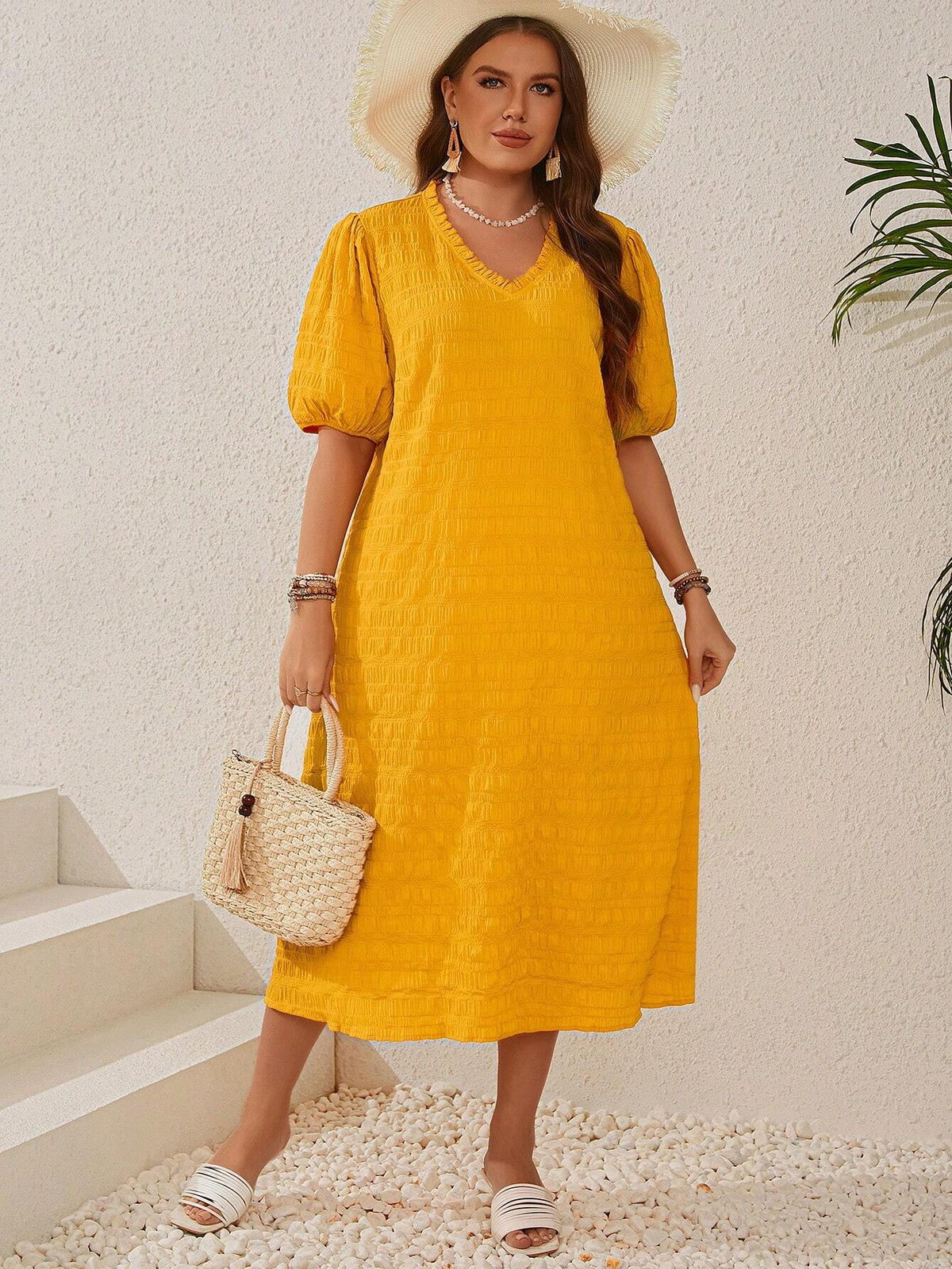 Vestido Plus Size Lígia