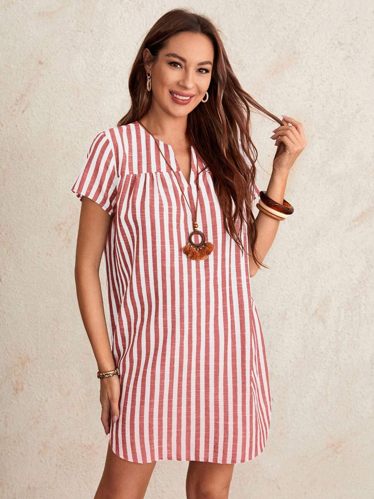 Vestido Listrado Catarina