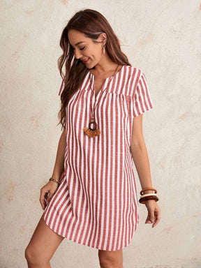 Vestido Listrado Catarina