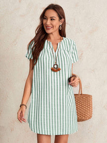 Vestido Listrado Catarina