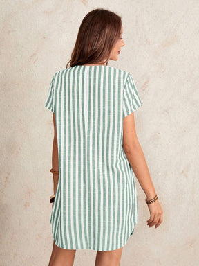 Vestido Listrado Catarina
