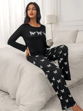 Pijama Longo Borboletas Kiara